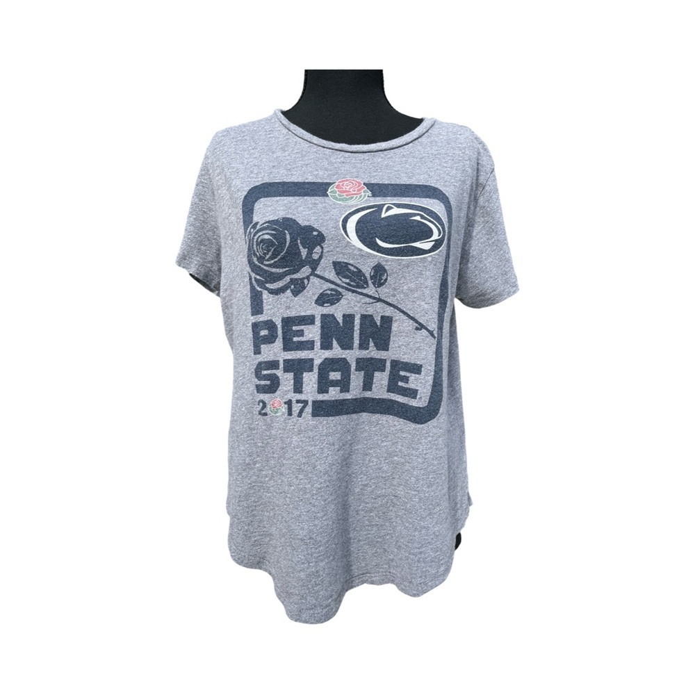 Gray Penn State Rose Bowl Graphic T-Shirt